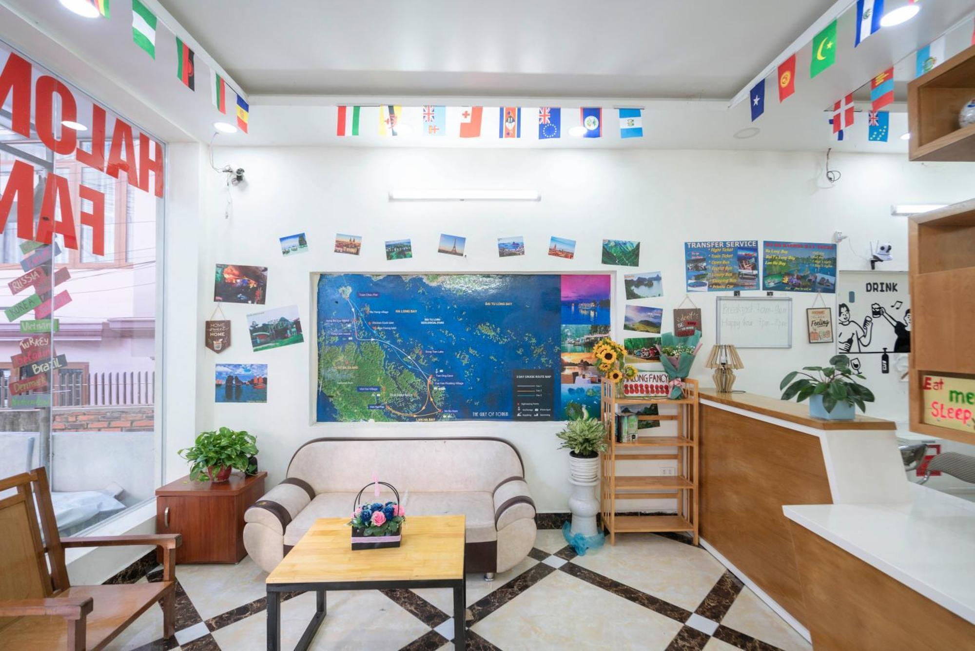 Ha Long Fancy Hostel With Vegetarian And Vegan Restaurant Extérieur photo